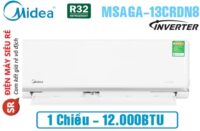 Điều hòa Midea 12000BTU 1 chiều Inverter MSAGA-13CRDN8
