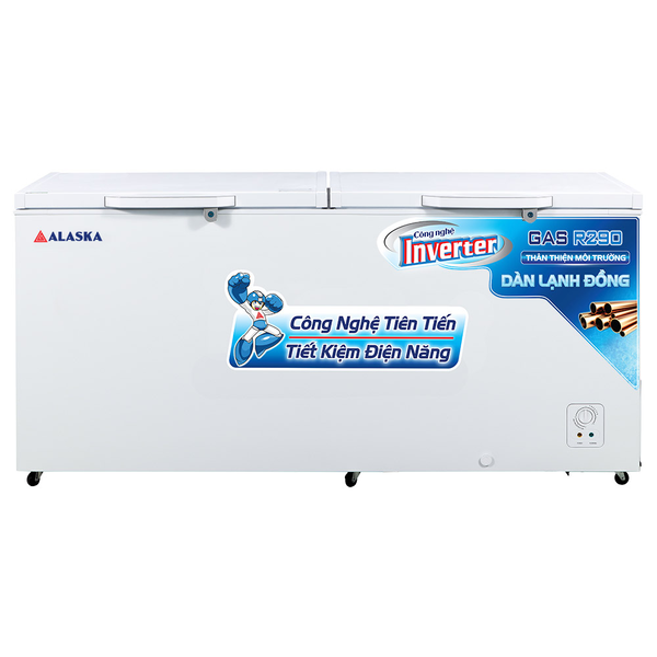 Tủ đông Alaska HB-1200CI | 1015L 1 ngăn 2 cánh inverter
