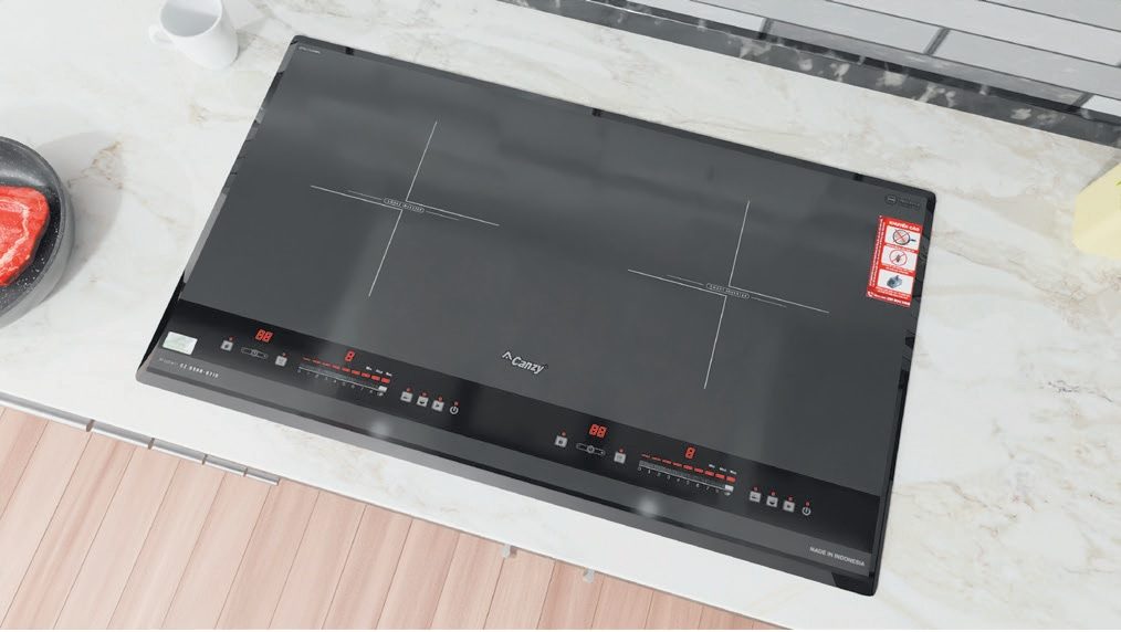 Bếp từ Canzy CZ-898B-62ID | 2 vùng nấu âm