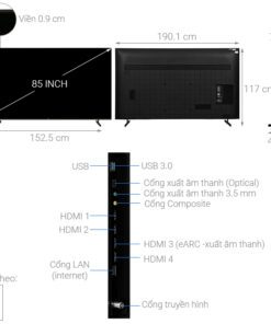 Tivi Sony KD-85X80L - hình số 2