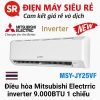 Điều hòa Mitsubishi Electric inverter 9.000BTU 1 chiều MSY-JY25VF