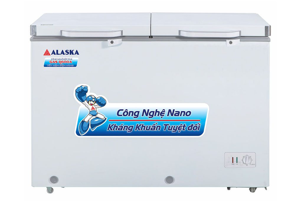 Tủ đông Alaska BCD-3571 | 210L 2 ngăn 2 cánh