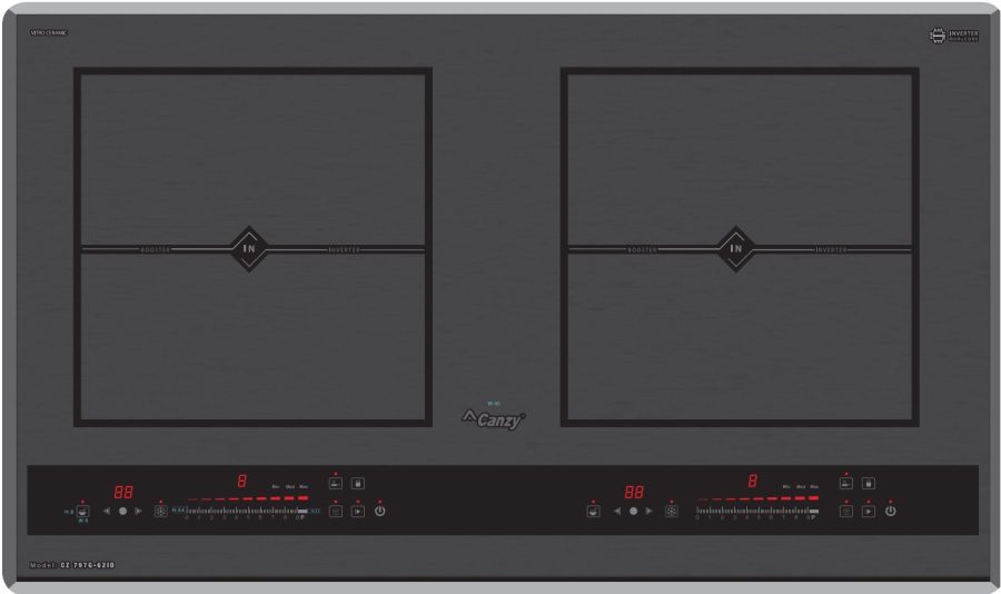 Bếp từ Canzy CZ-797G-62ID | 2 vùng nấu âm