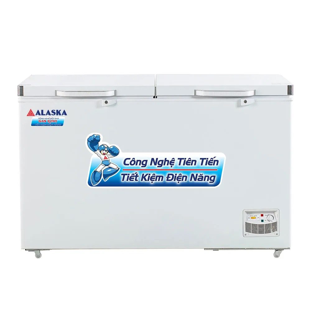 Tủ đông Alaska HB-550N | 419L 1 ngăn 2 cánh