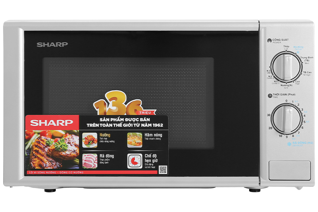 Lò vi sóng Sharp R-G228VN-SL 20 lít