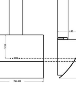 Máy hút mùi Canzy CZ-70EA - hình số 2