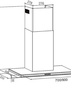 Máy hút mùi Eurosun EH-70AF75 - hình số 2