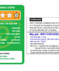 Máy giặt Samsung WW11CGP44DSHSV - hình số 8