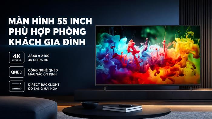 Tivi LG 55QNED70BSA | 55 inch 4K QNED WebOS