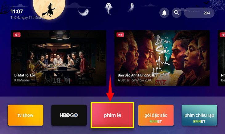 Cách xem phim ở FPT Play trên tivi Sony