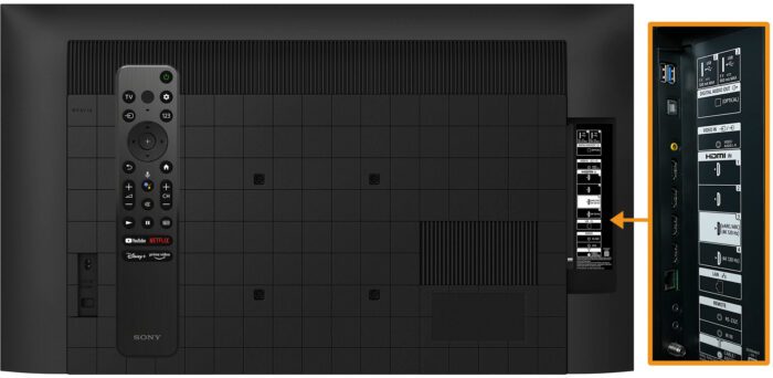 Sony X85K - chuyển đổi