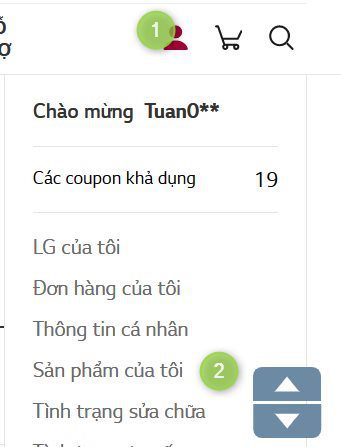 tra thông tin bảo hành LG