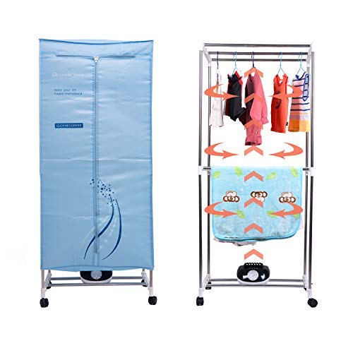 Máy sấy quần áo điện tại nhà ngắn gọn 1000W