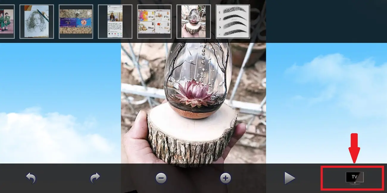 Chia sẻ hình ảnh với Media Sharing
