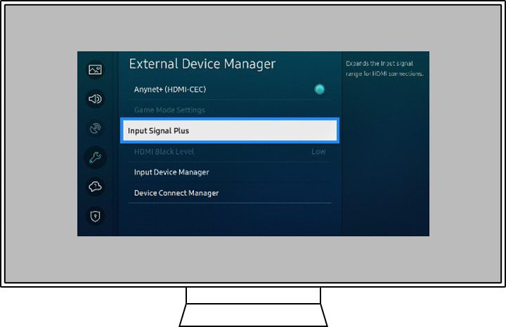 7_input_signal_plus-png Cách bật chế độ HDR trên tivi Samsung