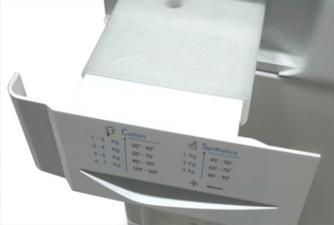 Ngăn chứa nước của máy sấy ngưng tụ.