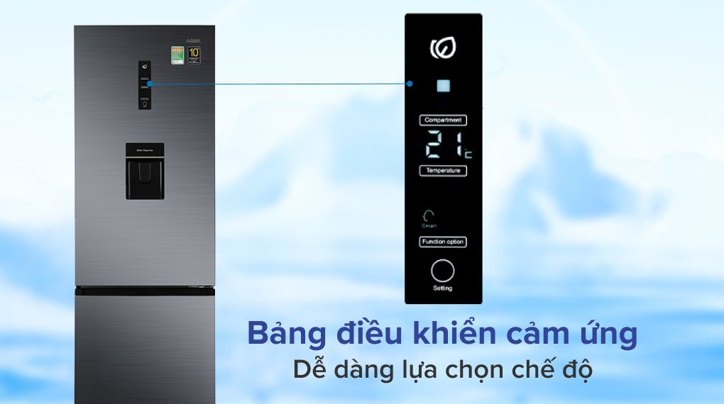 aqua-aqr-b399ma-whb-20-jpg tủ lạnh có bảng điều khiển cảm ứng