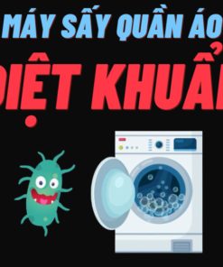 Máy sấy quần áo có diệt khuẩn, khử trùng