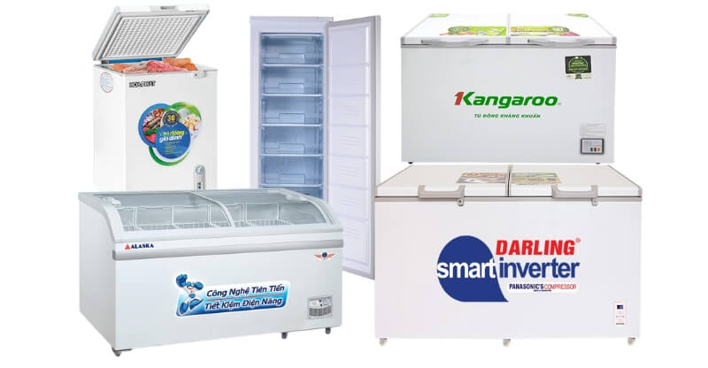 Kích thước tủ đông thông dụng nhất hiện nay
