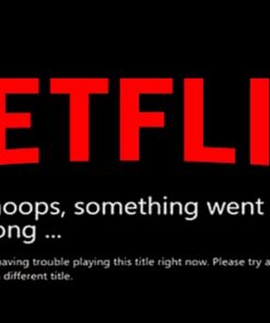 Dịch vụ Netflix không khả dụng trên thiết bị tivi