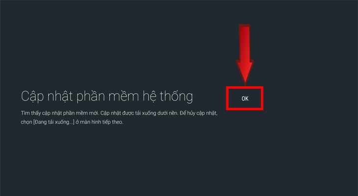Cách cập nhật phần mềm hệ thống trên Android tivi Sony
