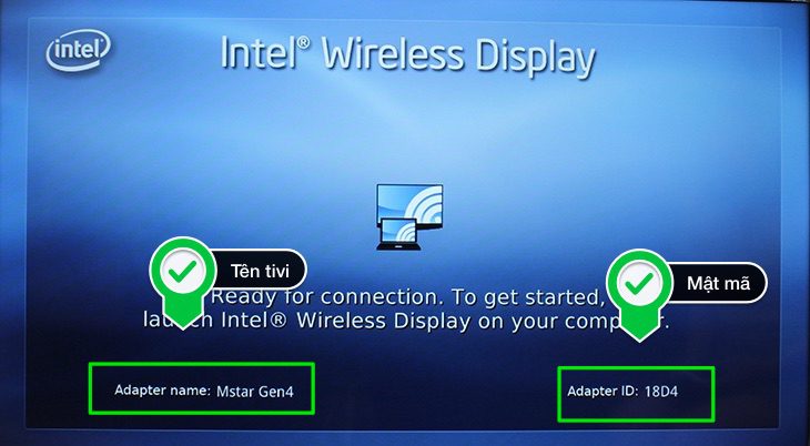 bạn bật tính năng Wifi Display