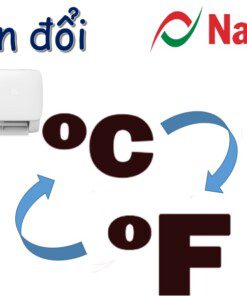 Cách chuyển độ F sang độ C điều hòa Nagakawa