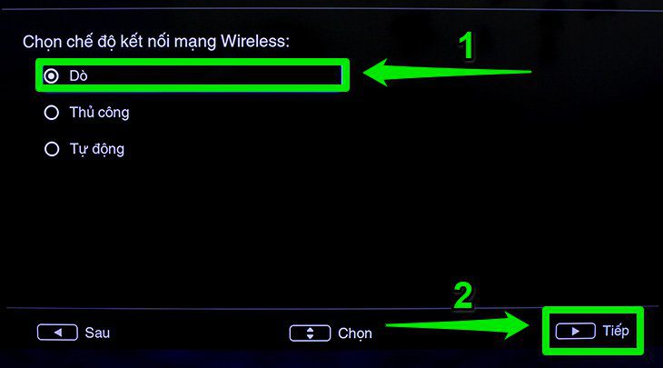 Các bước cài đặt ban đầu tivi TCL chạy hệ điều hành TV OS