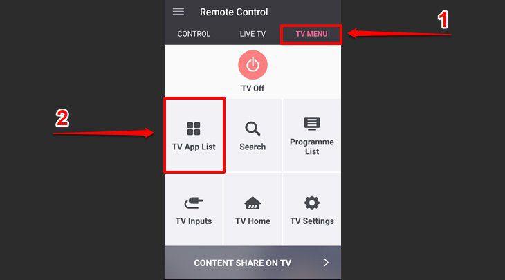 Chon TV Apps List