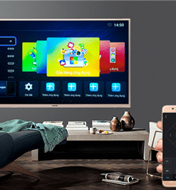 Cách điều khiển tivi Asanzo bằng điện thoại thông qua ứng dụng Eshare