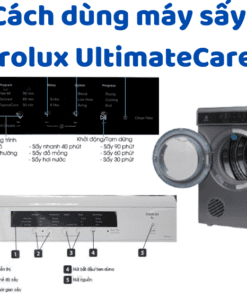 Cách Dùng Máy Sấy Electrolux Ultimatecare 300