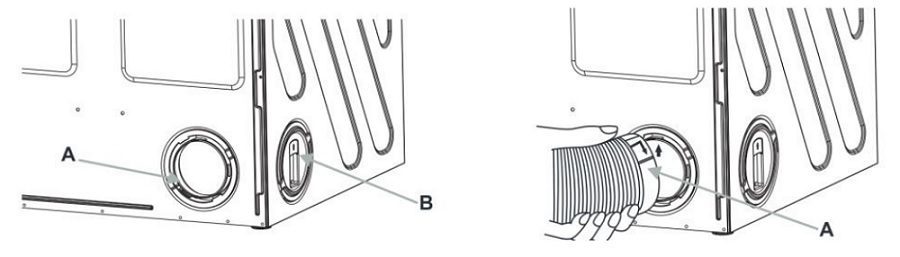 Hướng dẫn gắn ống thông hơi máy sấy quần áo Galanz
