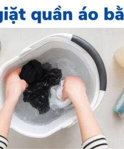Cách giặt quần áo bằng tay