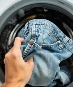 Cách giặt quần jean