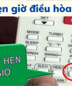 Cách hẹn giờ điều hòa Casper