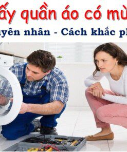 Cách khắc phục máy sấy quần áo có mùi khét