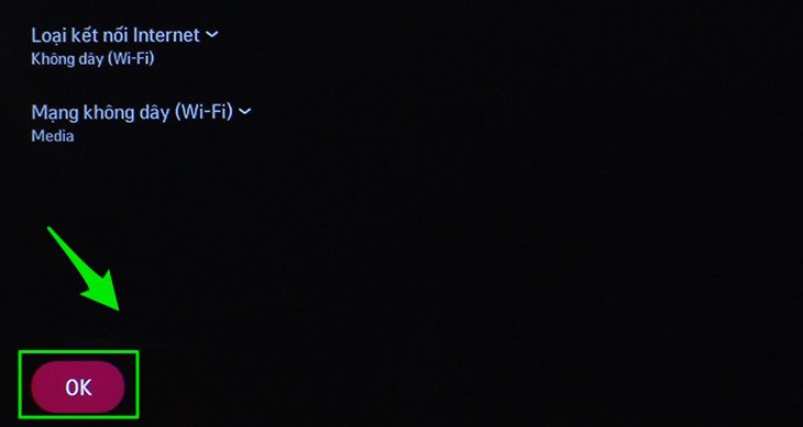 Kết nối mạng cho tivi