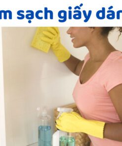 Cách Làm Sạch Giấy Dán Tường
