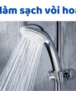 Cách làm sạch vòi hoa sen