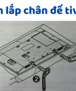Cách lắp chân đế tivi LG
