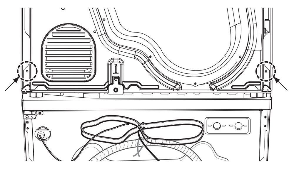 cach-lap-dat-may-say-lg-len-tren-may-giat-buoc-2-jpg Cách lắp đặt máy sấy LG lên trên máy giặt - bước 2