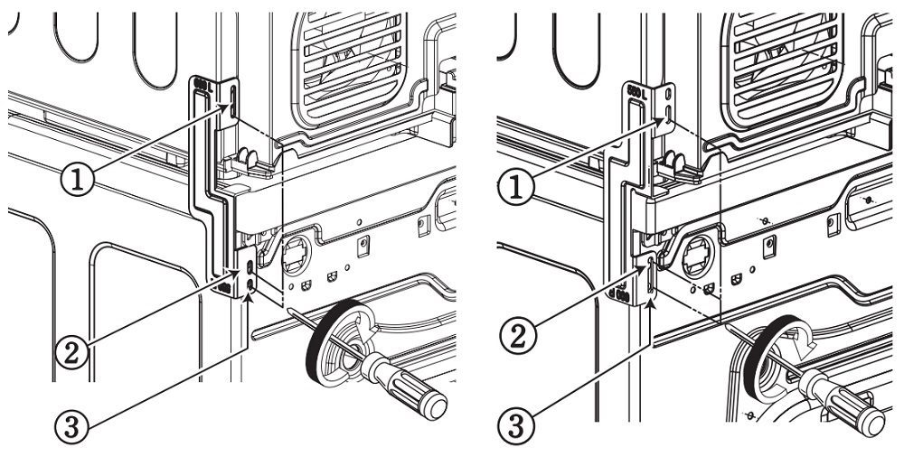 cach-lap-dat-may-say-lg-len-tren-may-giat-buoc-4-jpg Cách lắp đặt máy sấy LG lên trên máy giặt - bước 4