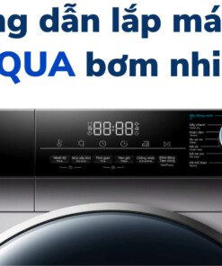 cách lắp máy sấy AQUA bơm nhiệt