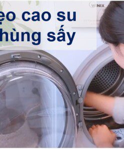 Cách loại bỏ kẹo cao su khỏi thùng máy sấy