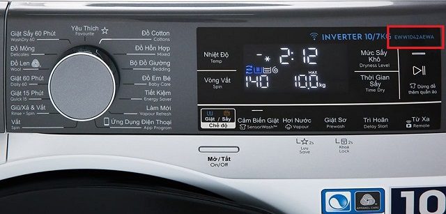 cach-nhan-biet-chuc-nang-say-cua-may-giat-say-electrolux-jpg cách phân biệt máy giặt electrolux có sấy và không có sấy - cách 1