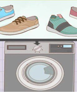 Cách sấy giày bằng máy sấy quần áo