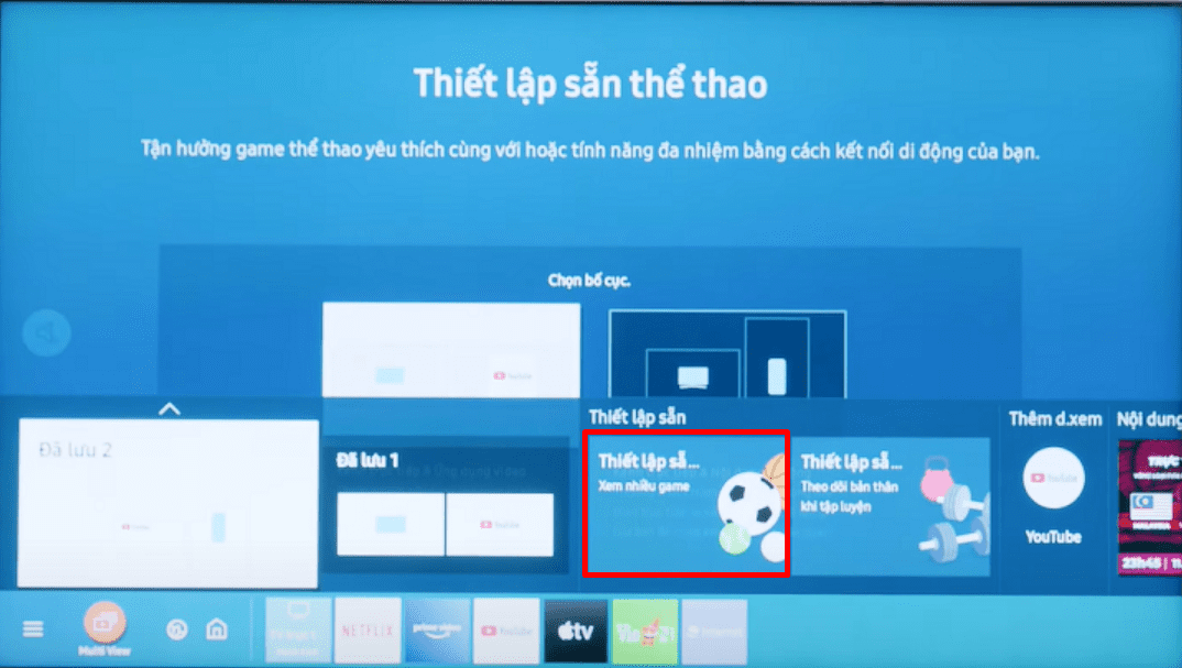 Bước 2: Chọn một trong các thẻ cài sẵn được đề xuất