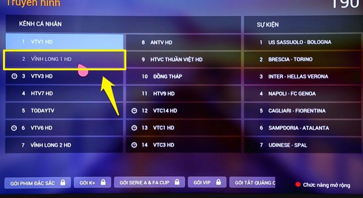 cách xem FPT play trên Smart tivi LG