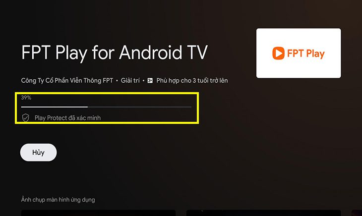 cách cập nhật fpt play trên tivi sony