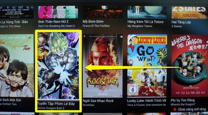 Cách sử dụng ứng dụng FPT Play trên tivi TCL xem phim